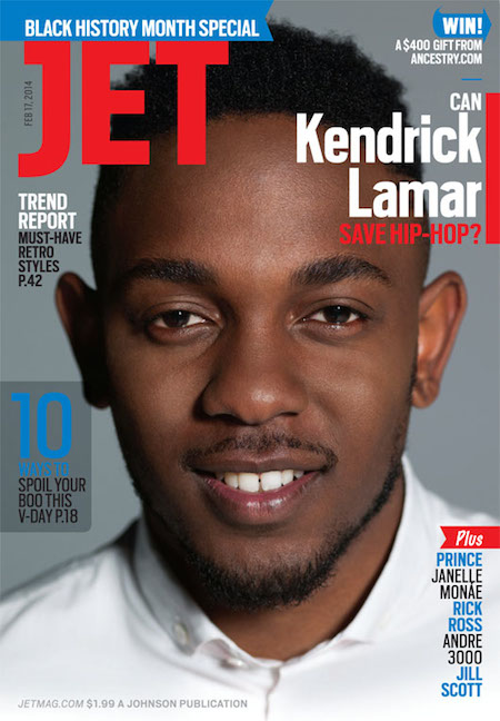 Kendrick Lamar Covers JET Magazine