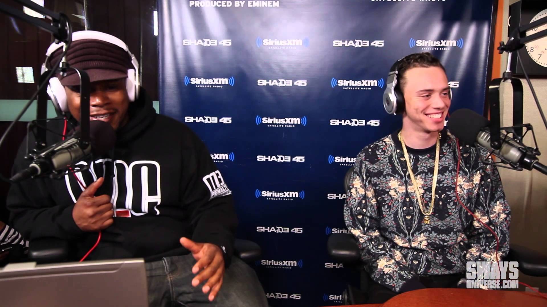 Logic Speaks Live On Sway in the Morning [Video]