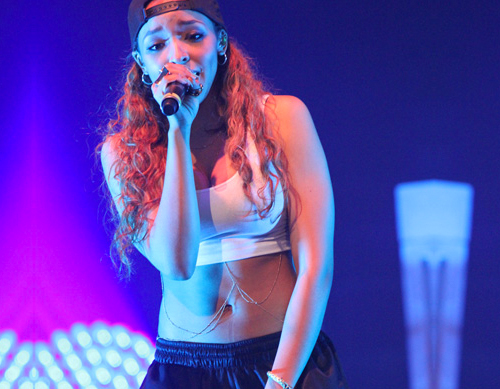 Tinashe Performs At Power 106’s All-Star Celebrity Basketball Game In L.A.