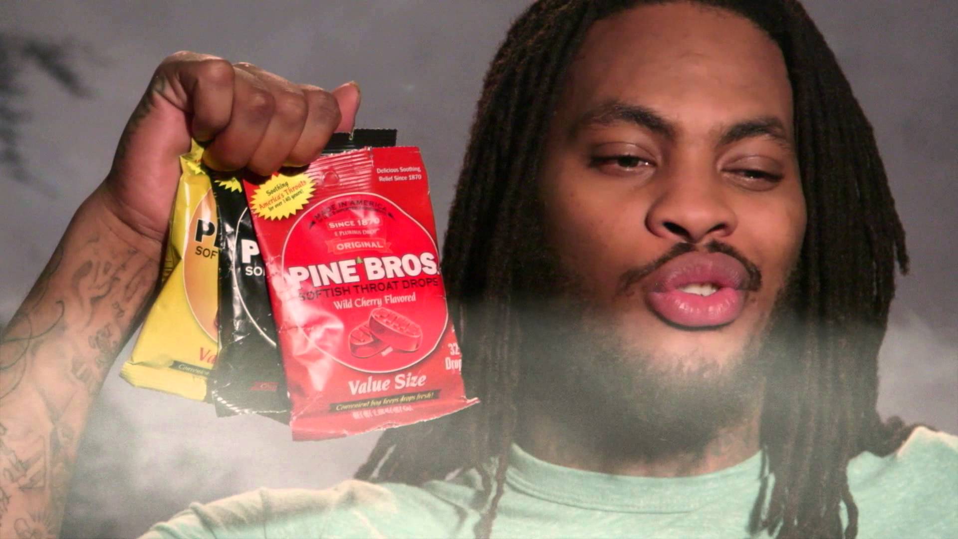 Waka Flocka Stars In Pine Bros. Cough Drops Ad