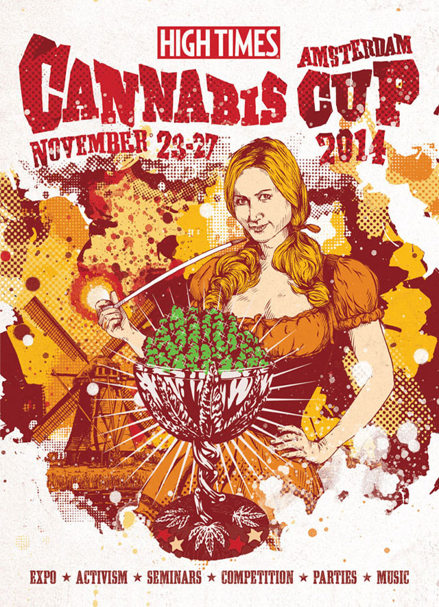 2014 Amsterdam Cannabis Cup part VI High Times House